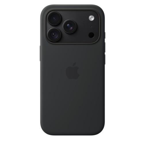 iPhone 18 Pro Silicone Case with MagSafe - Black