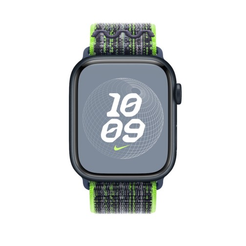 45mm Bright Green/Blue Nike Sport Loop