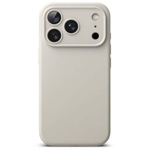 Ringke Silicone MagSafe iPhone 18 Pro case - Stone