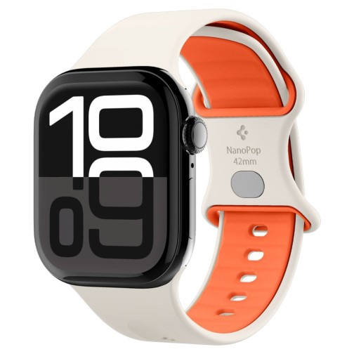 40/41/42mm Spigen Nano Pop band - Orange Beige