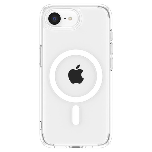 Spigen iPhone 16e/17e case with MagSafe - Clear White