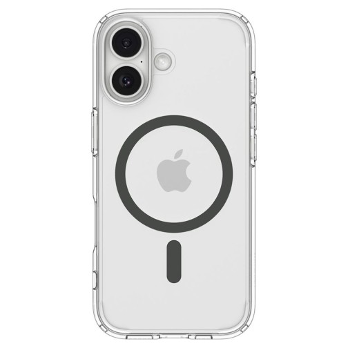 Spigen Liquid Crystal iPhone 17 case with MagSafe - Clear Graphite