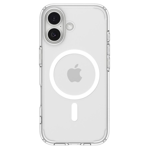 Spigen Liquid Crystal iPhone 17 case with MagSafe - Clear White
