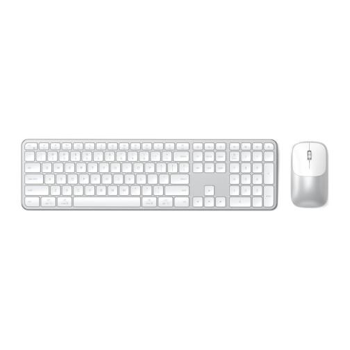 Satechi Slim CEX3 Wireless Keyboard + Mouse - Silver