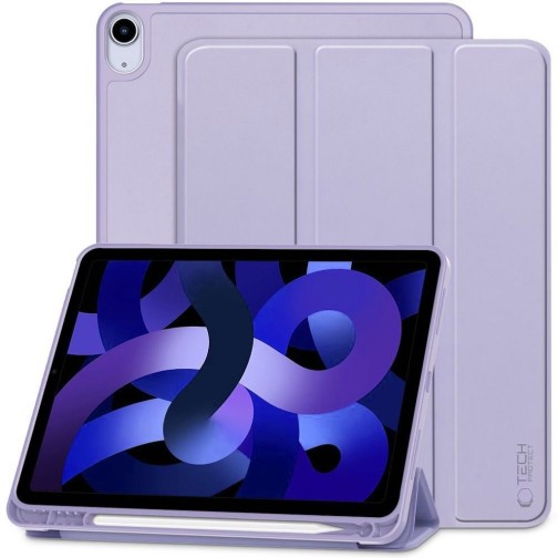 Tech-Protect SC pen iPad Air 13" M2/M3/M4 case - Violet