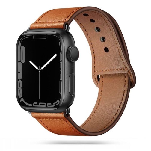 45mm Tech-Protect LeatherFit band - Brown
