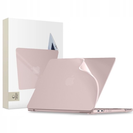 Tech-Protect SoftShell MacBook Neo - Matte Blush