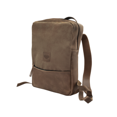 Frame Leather backpack for MackBook 13/14/16 - Dark brown