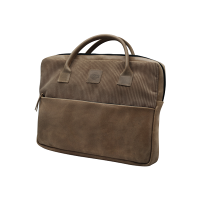 Frame Leather bag for MackBook 13/14/16 - Dark brown