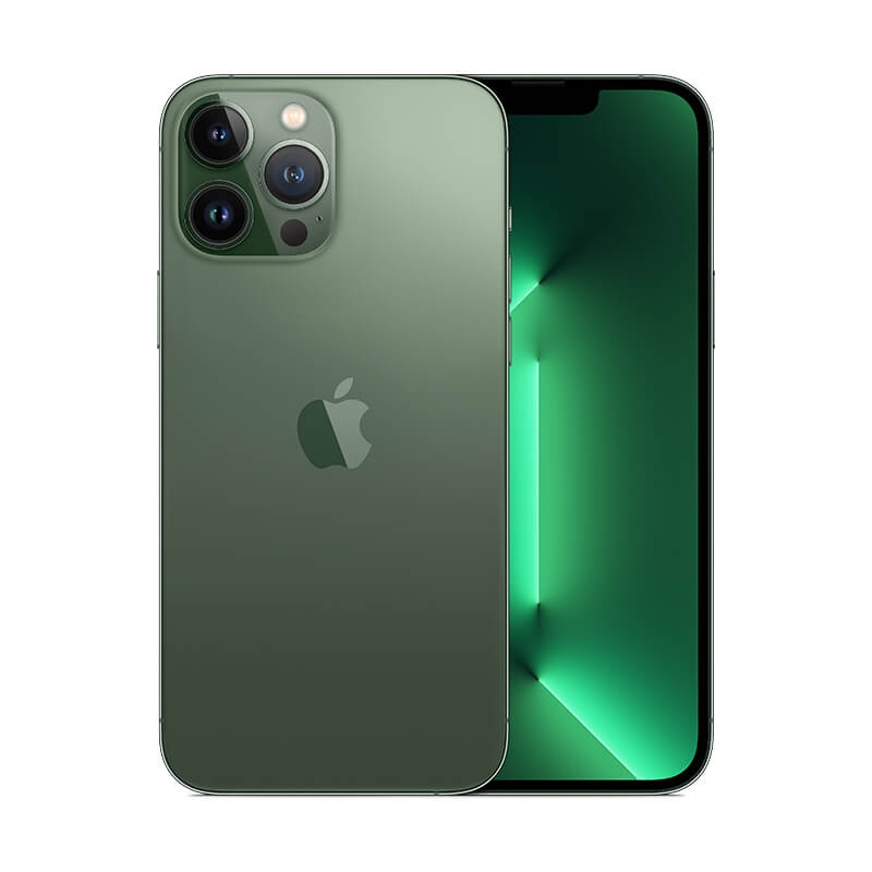 【美品】Apple iPhone13ProMax Alpine Green iPhone 13 Pro Max 128GB Alpine Green MNCY3ET/A kaina tik 1 249 €