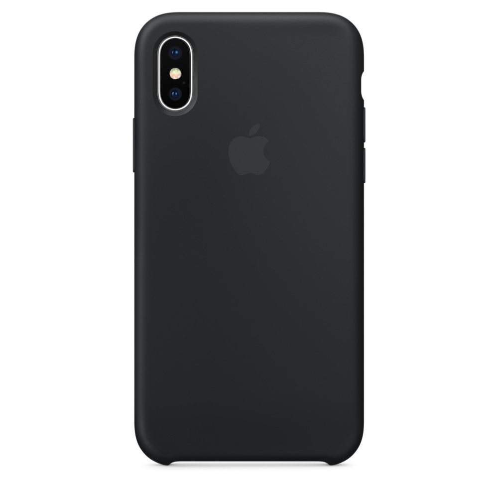 Apple iPhone X silikoninis Black dėklas MQT12 tik 45 €