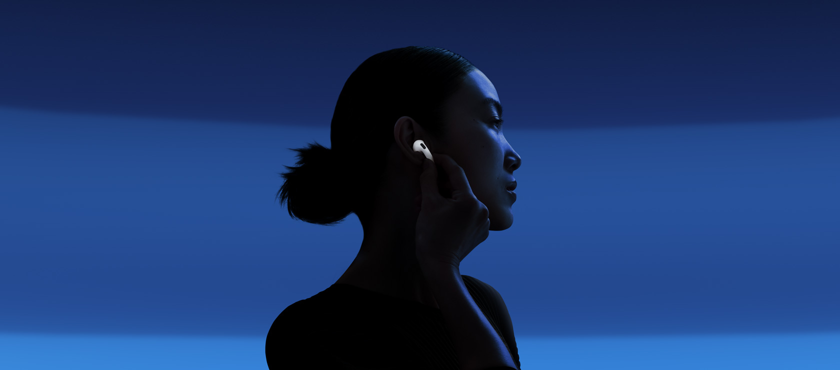 Apple AirPods 4 garso slopinimas