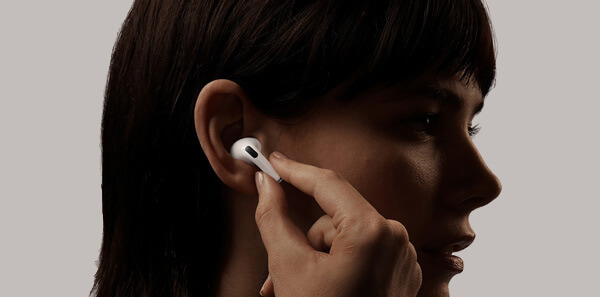 Apple AirPods Pro austiņas mūzikai