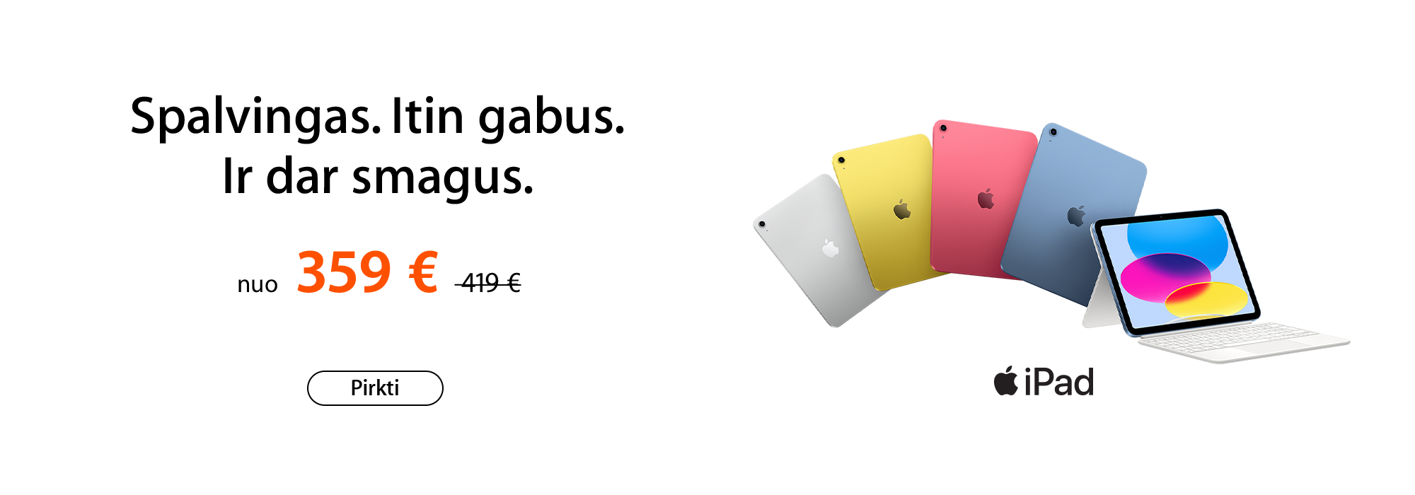 iPad A16 pasiūlymai.