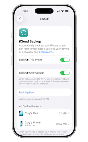 Nuotraukos sinchronizuojamos su iCloud