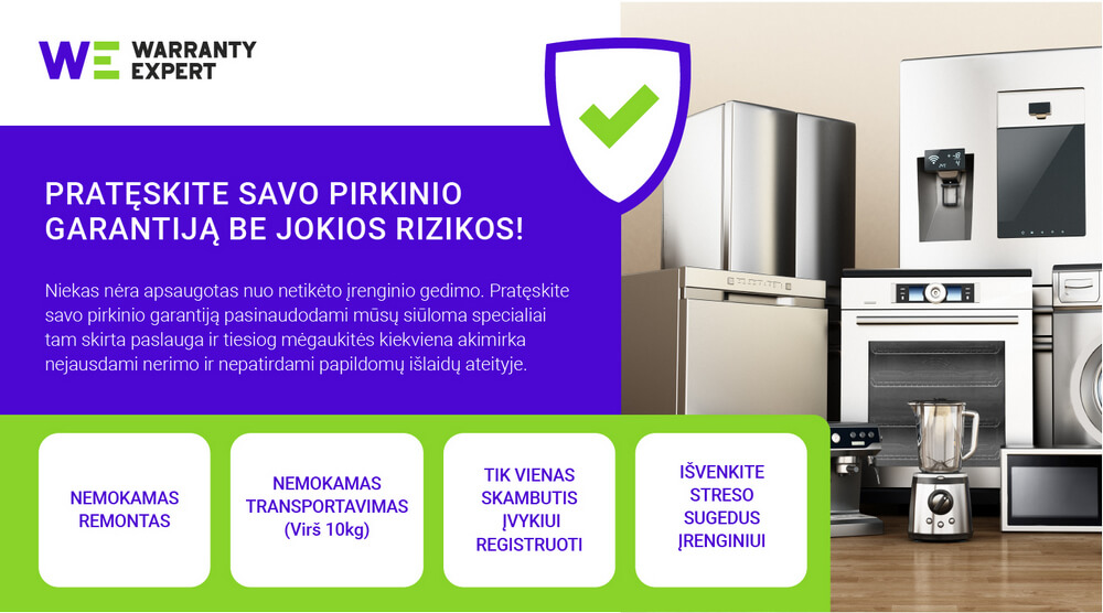 Warranty Expert garantijos pratęsimas