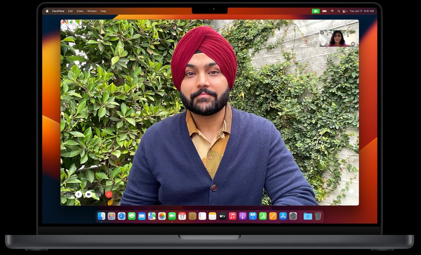 MacBook Pro 2023 vaizdo kamera