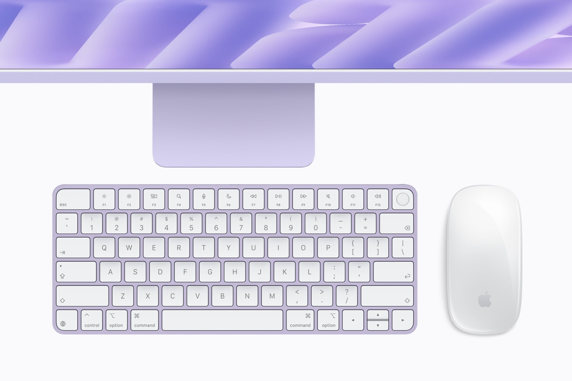 iMac su M6 ir spalva suderinti priedai